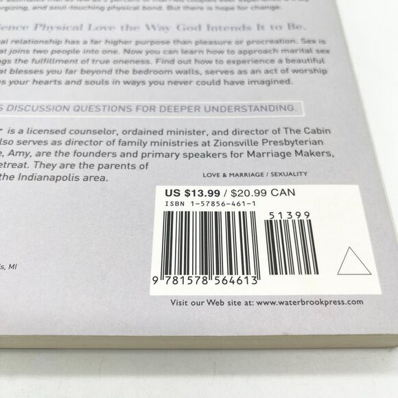 Sacred Sex: A spiritual Celebration Of‎ Oneness in Marriage Paperback Gardner - Picture 3 of 10